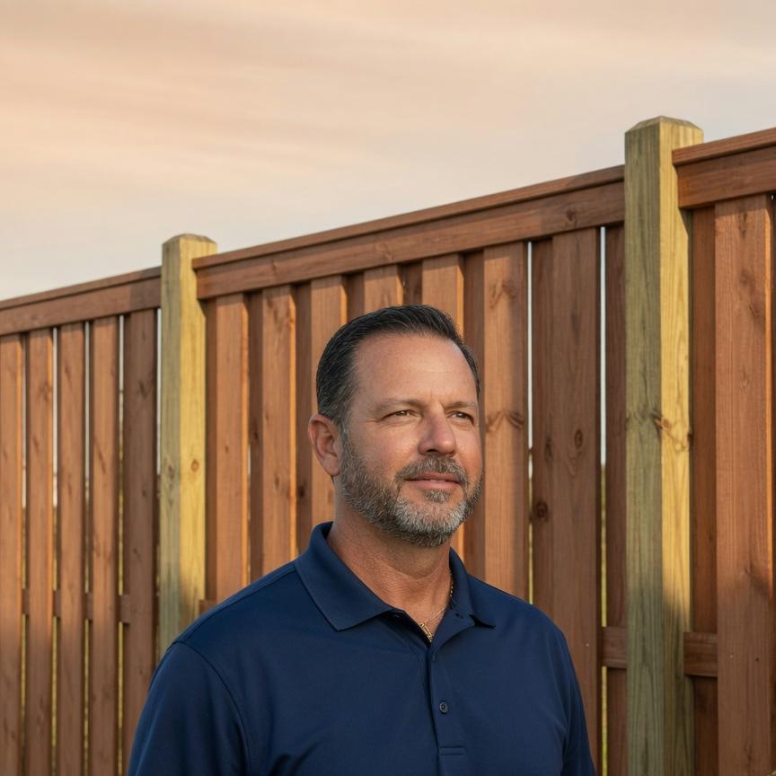 Constantine V. Doukas, founder of Gulf Breeze Fence